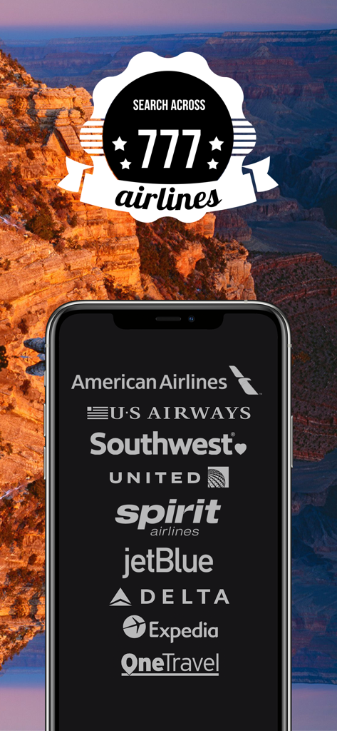 Booking Cheap Flight Tickets - Smartphone displaying airline logos for cheap flight booking comparison