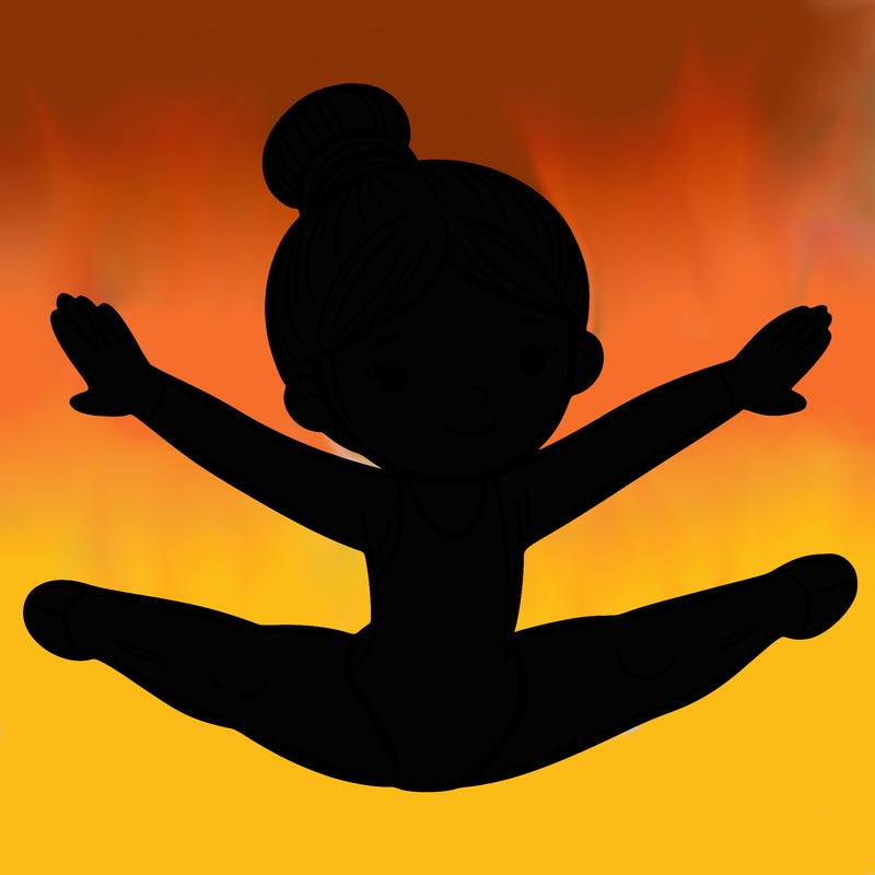 gymnast girl