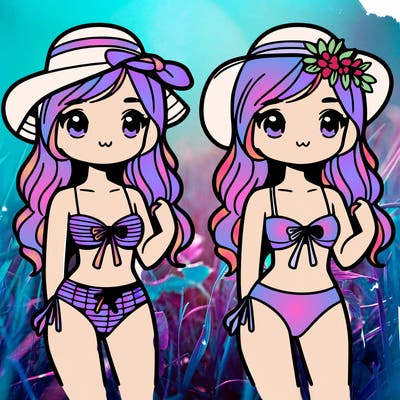 girl in bikini