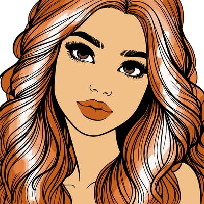 beautiful realistic girl