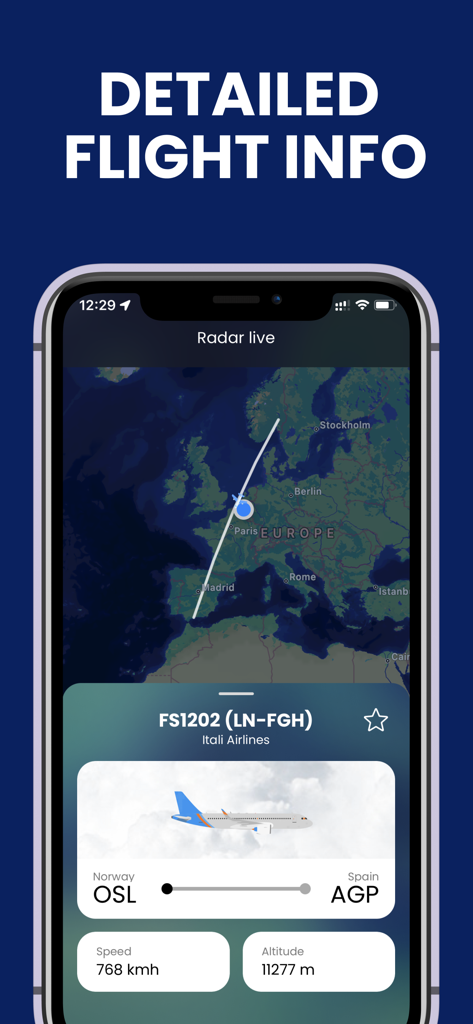 Flight Radar - RealTime - Travel App | MWM
