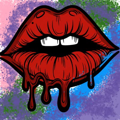 lips that look realistic and drip