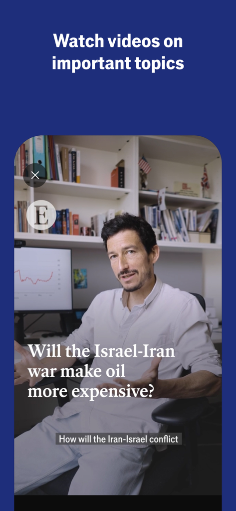 Espresso from The Economist - A video analysis feature on global news topics within the Espresso app