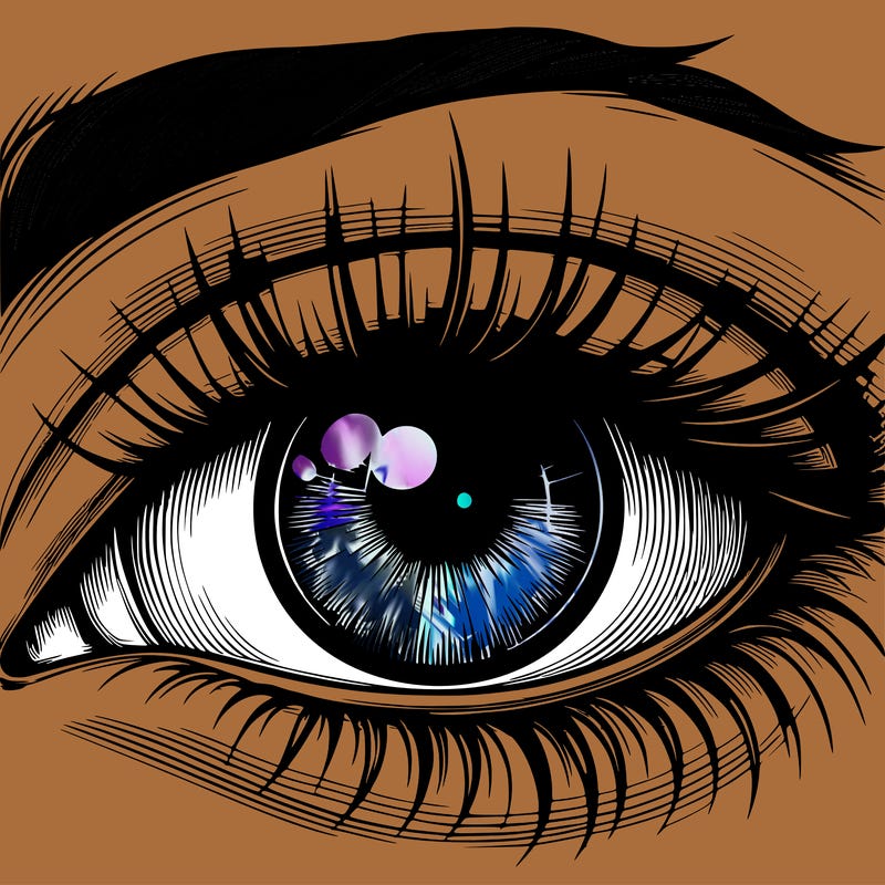 realistic eye
