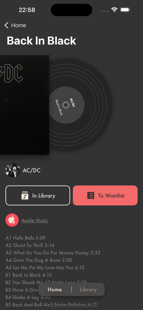 vinylover: collection tracker - Music App | MWM