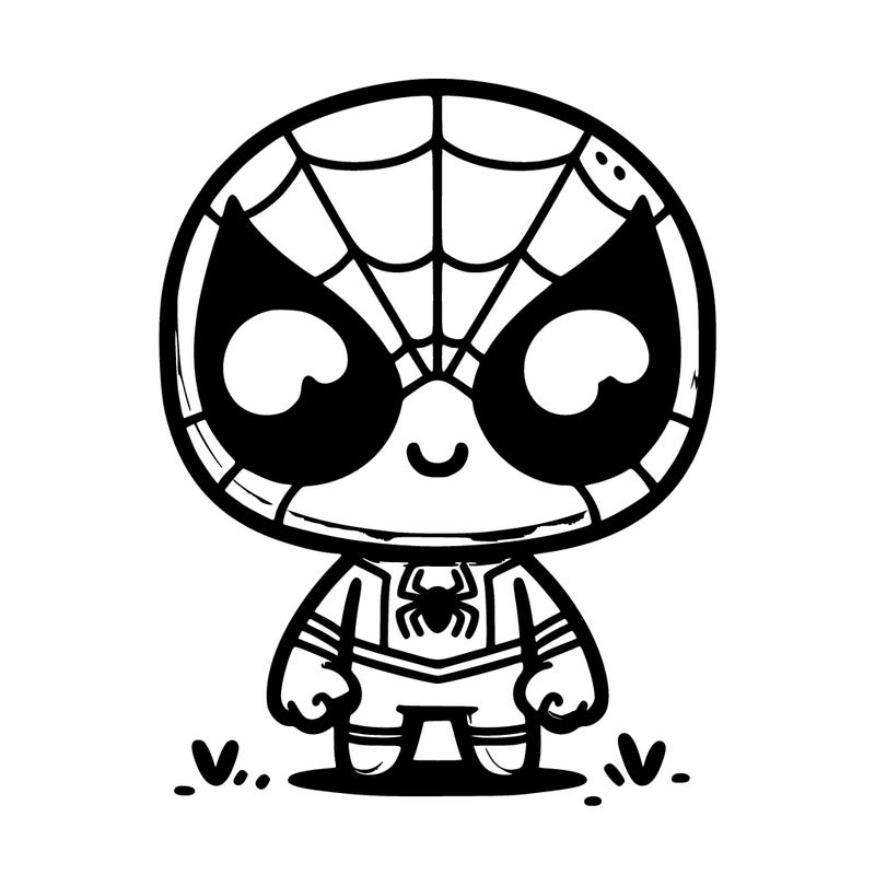 cute spider man