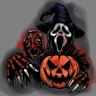 scary halloween realistic