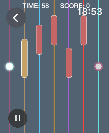 Watch Game Collection - Gameplay des Minispiels 'Thread the Needle' auf der Apple Watch