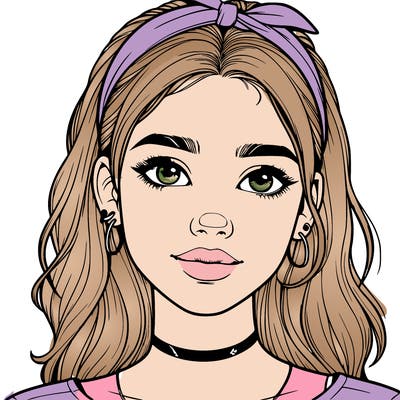 realistic teenage girl