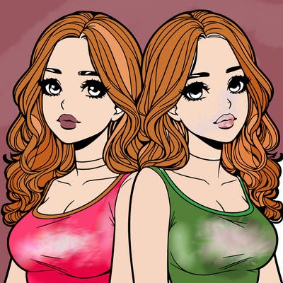 realistic twin sisters