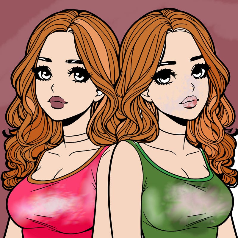 realistic twin sisters