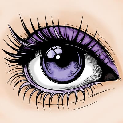 realistic eye