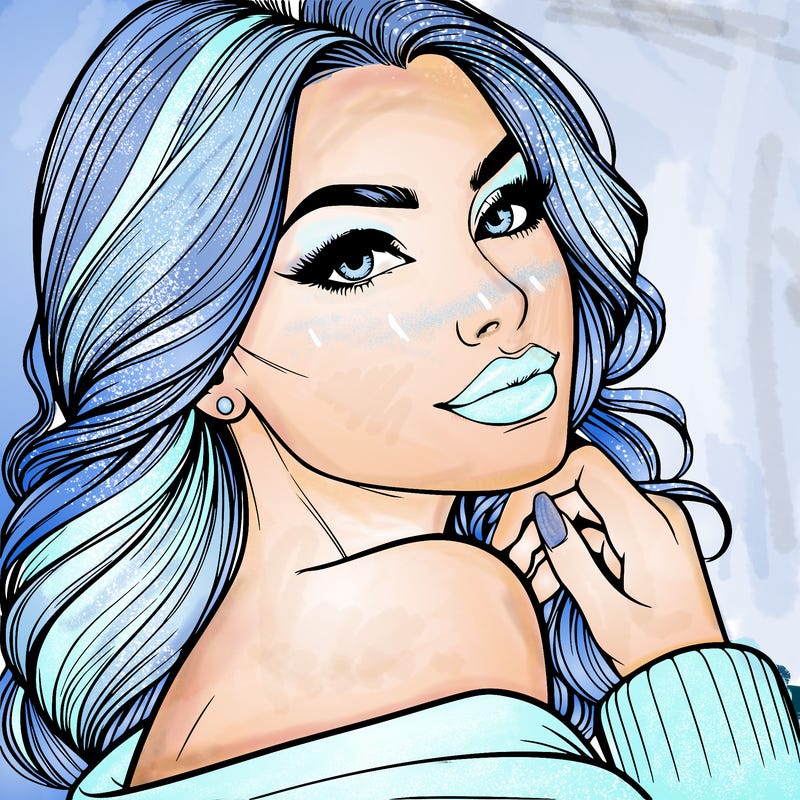 realistic pretty woman