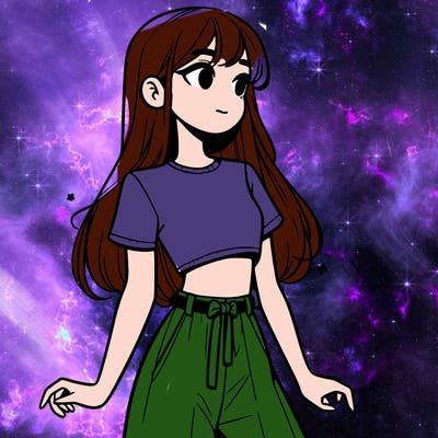 girl in a cute crop top