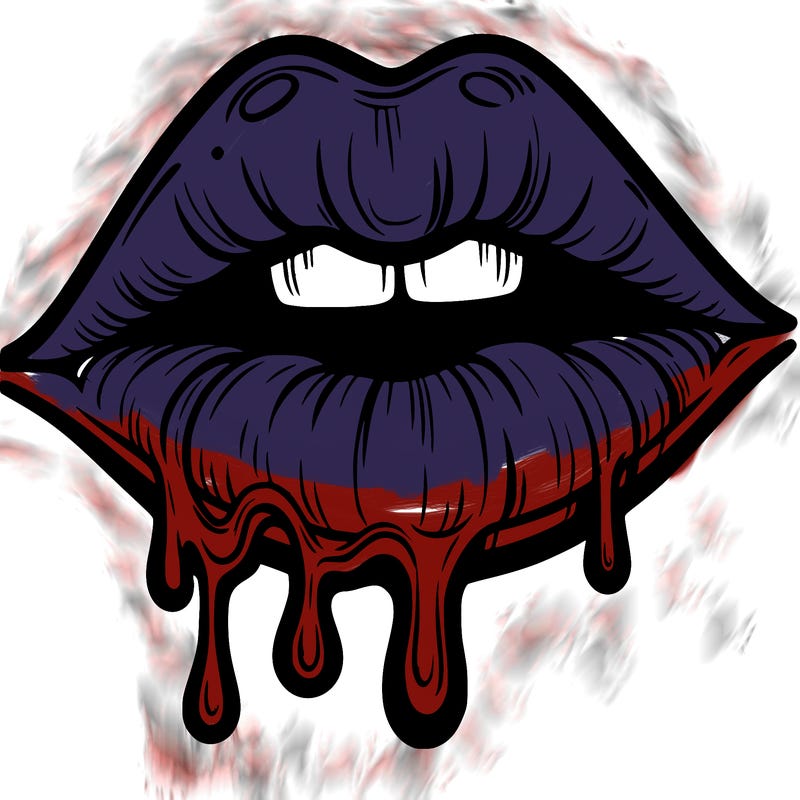 lips that look realistic and drip