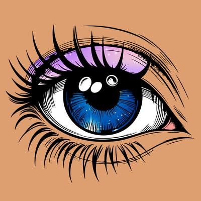realistic eye