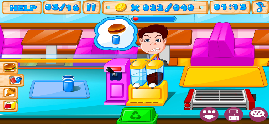 Fast food restaurant Trainee | Fun Cooking & Service Simulator