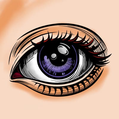 realistic eye