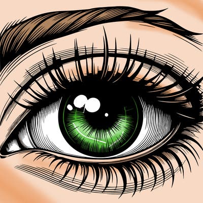 realistic eye
