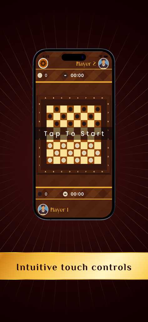 Checkers Board Game Challenge - Games App | MWM
