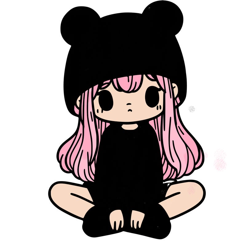 a girl wearing a frog hat and some frog socks