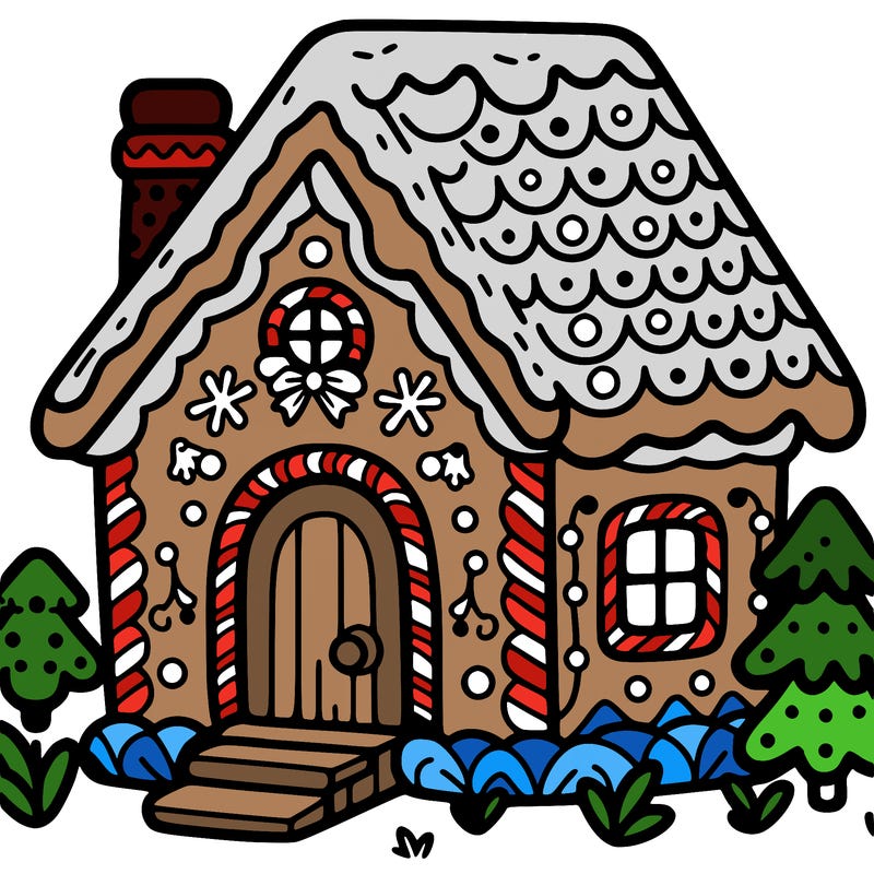 gingerbread house