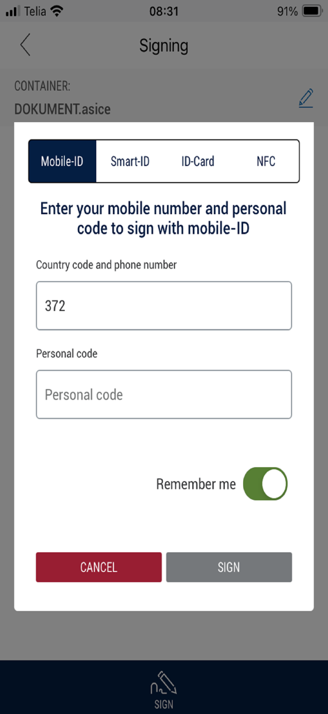 RIA DigiDoc - Business App | MWM