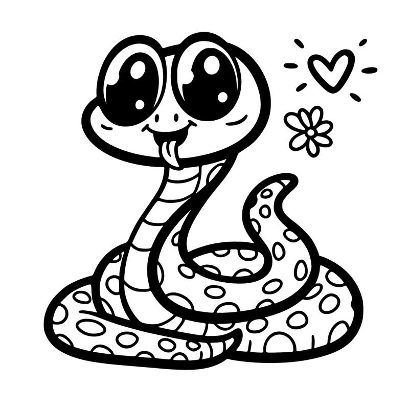 friendly snake