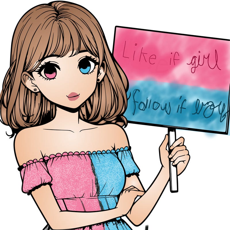 realistic pretty girl holding blank sign