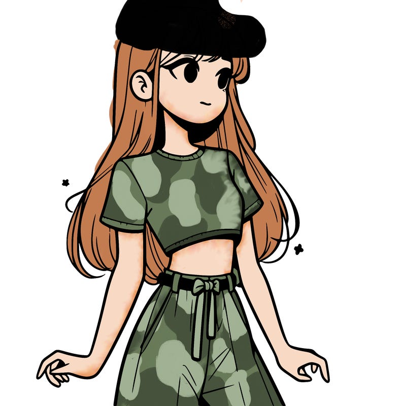 girl in a cute crop top