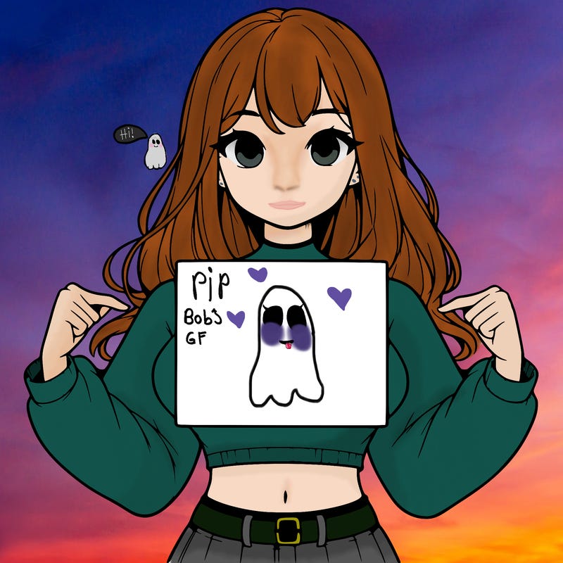 girl holding a blank sign in a long sleeve crop top