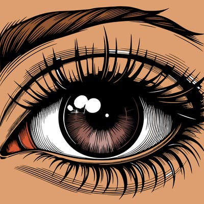 realistic eye