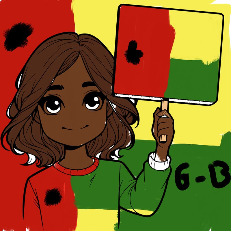 realistic girl holding up a sign