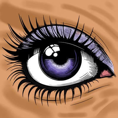 realistic eye