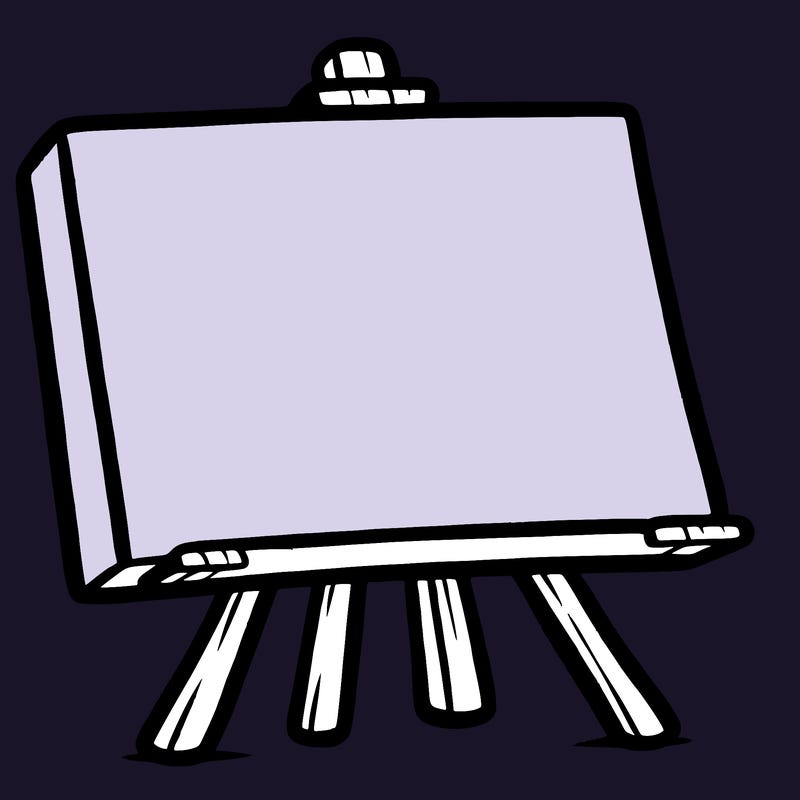 blank canvas