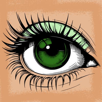 realistic eye
