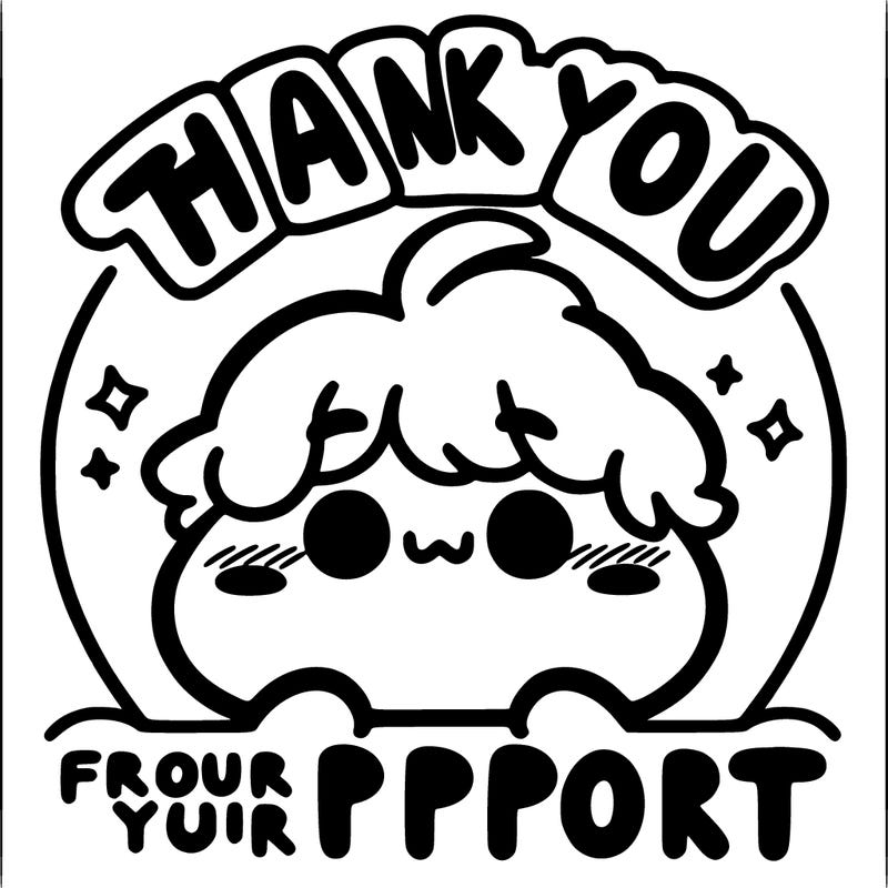 thank you for your support