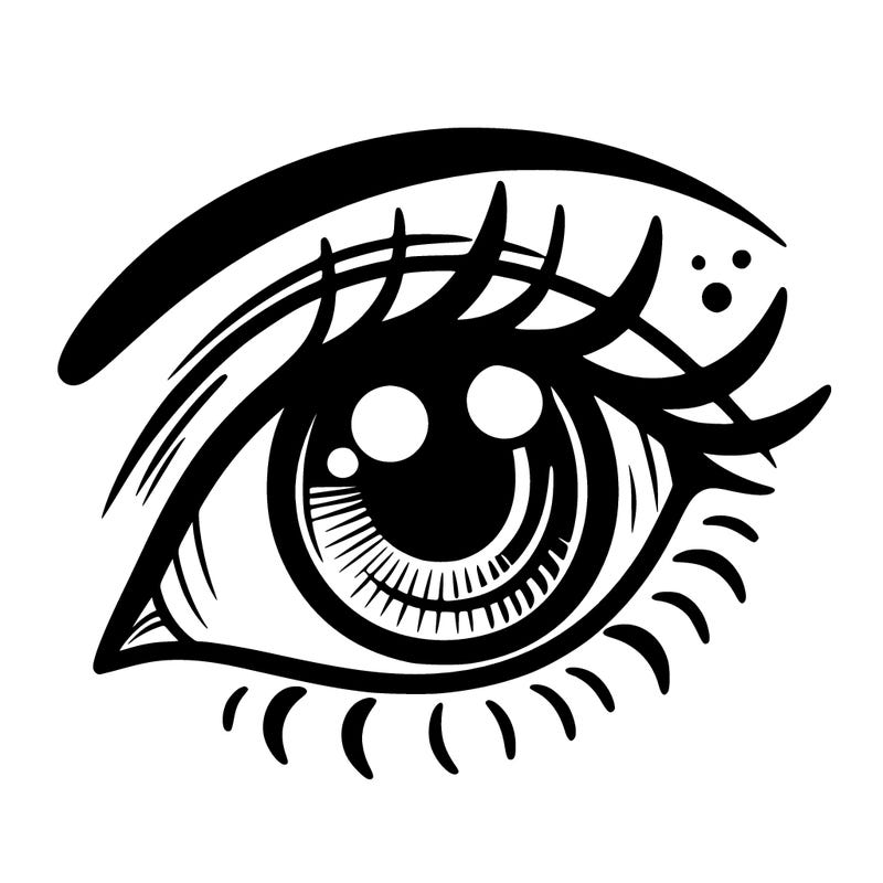 image of an eye with an eyelid