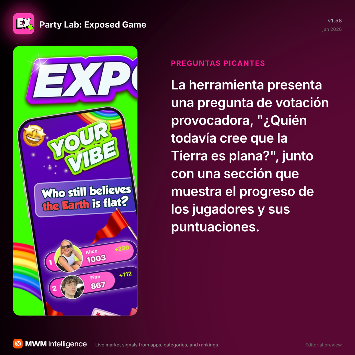 Party Lab: Next Exposed Game - App de Juegos | MWM