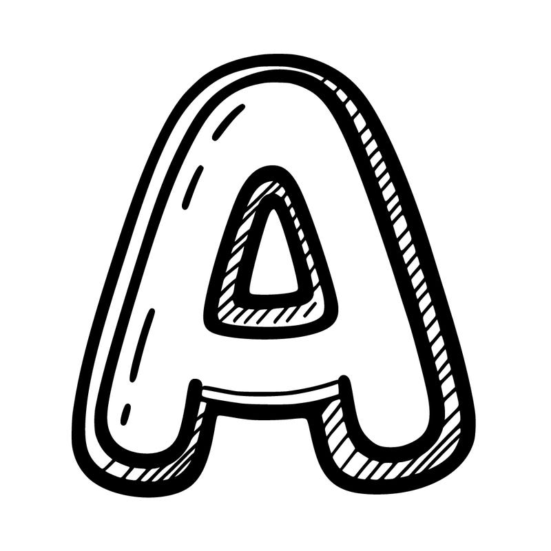 letter a