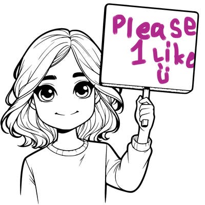 realistic girl holding up a sign