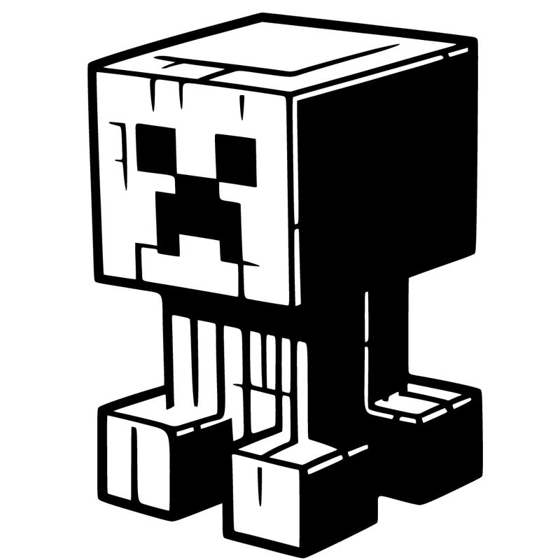 minecraft purple creeper