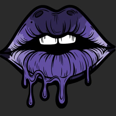 lips that look realistic and drip