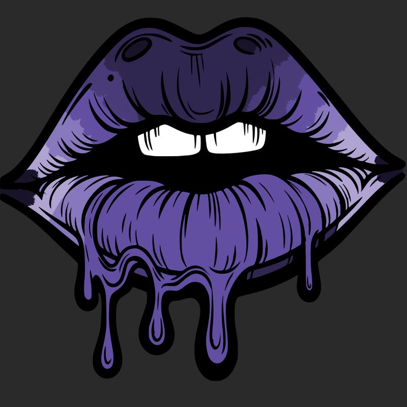 lips that look realistic and drip