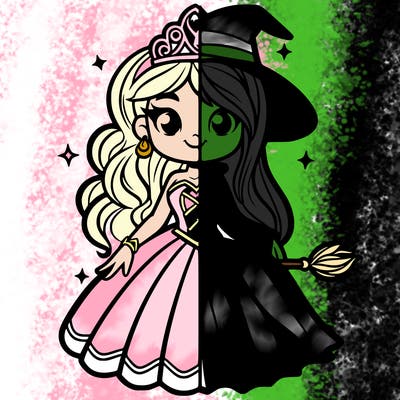 half princess half witch