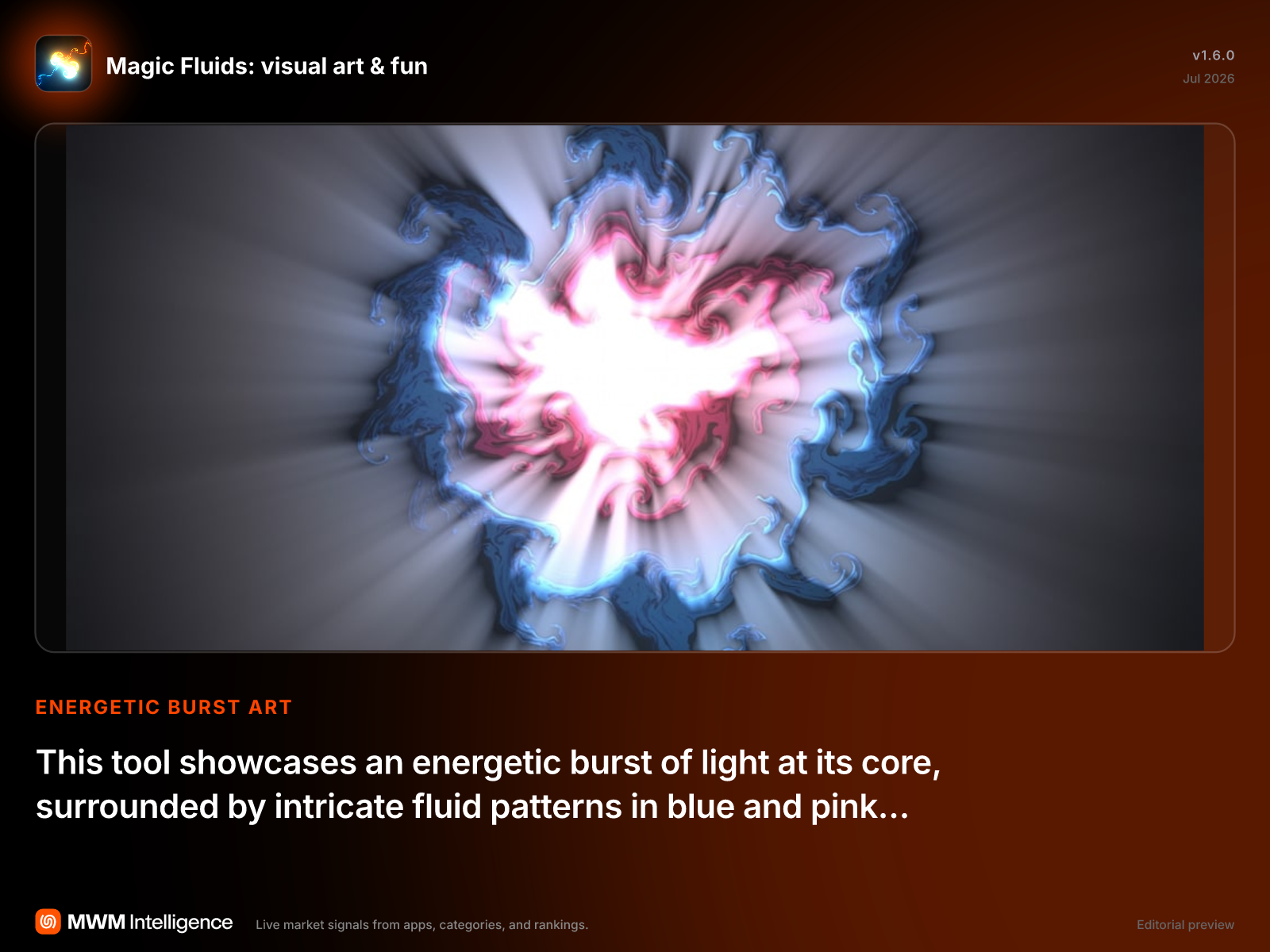 Magic Fluids: visual art & fun - Entertainment App | MWM