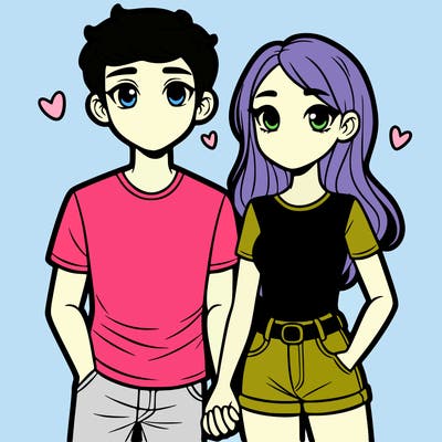 boyfriend and girlfriend