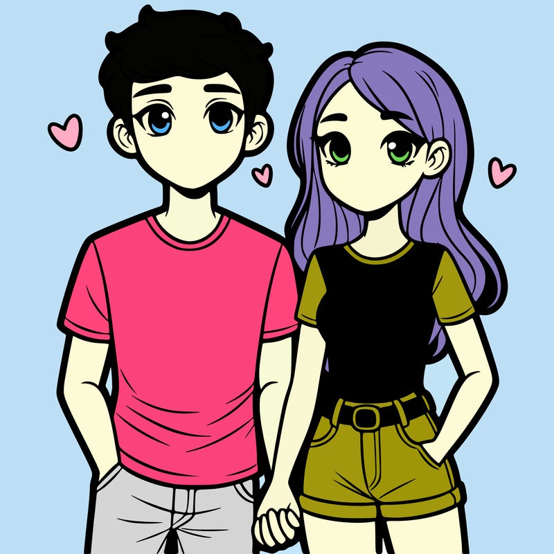 boyfriend and girlfriend