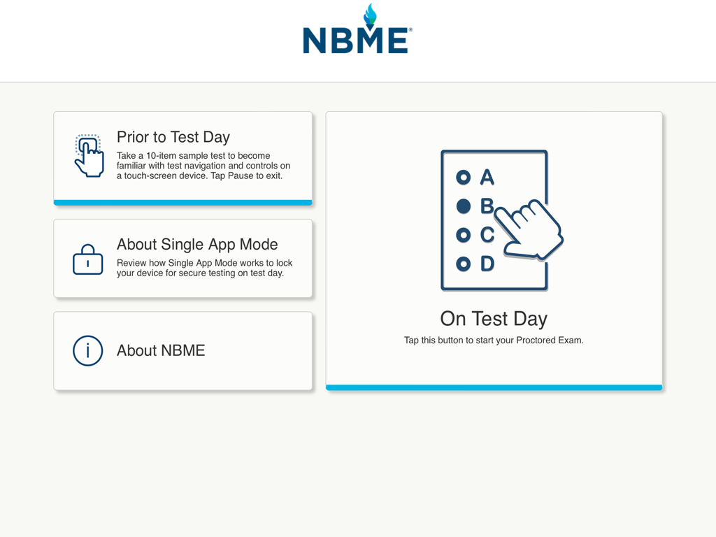 NBME Exam Delivery - Education App | MWM