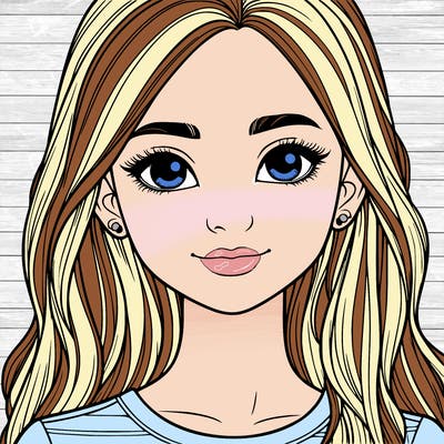 realistic teenage girl